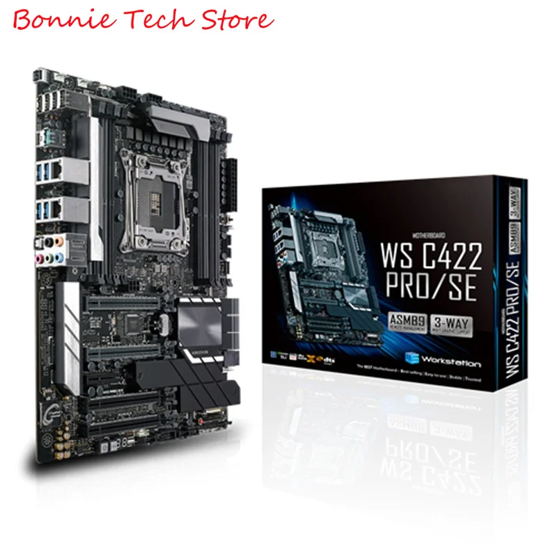 

WS C422 PRO/SE , ATX Workstation Motherboard LGA2066,Xeon W Processor and ECC Memory