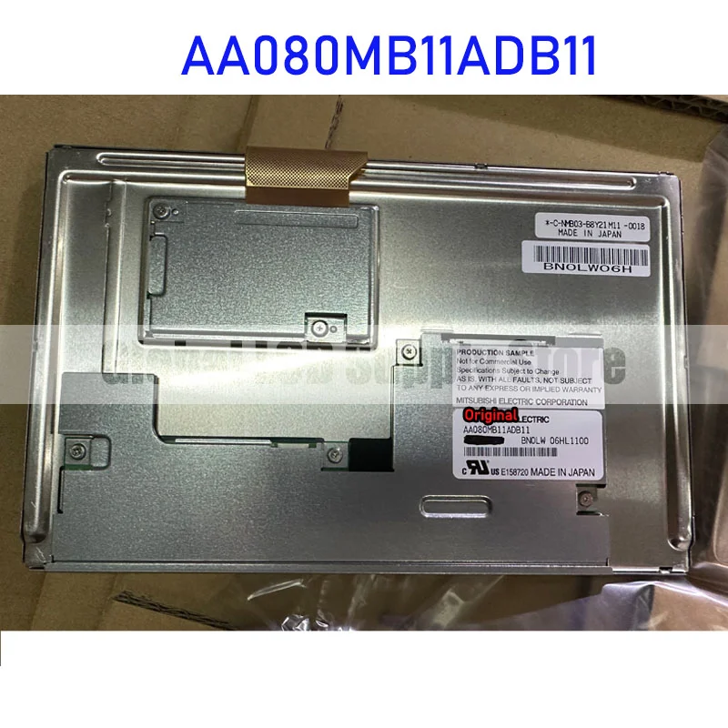 

AA080MB11ADB11 8.0 Inch LCD Display Screen Panel Original for Mitsubishi Brand New and Fast Shipping 100% Tested