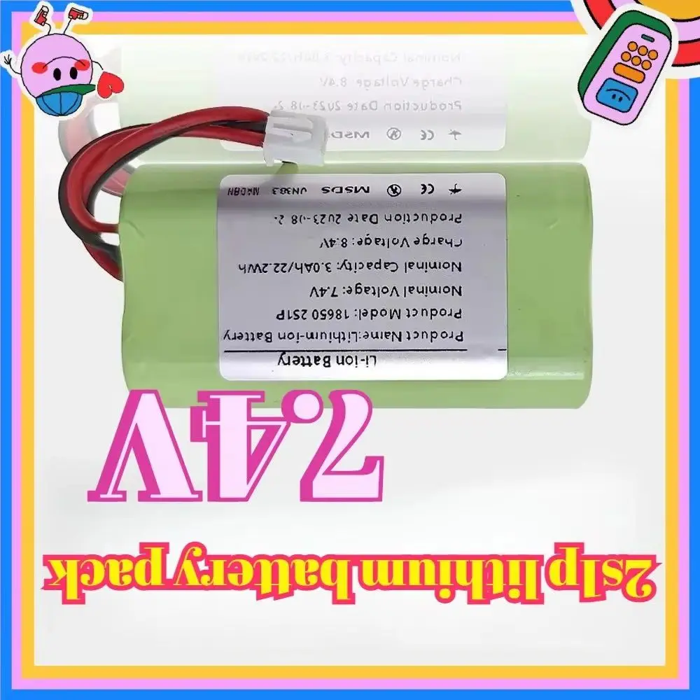 18650 2S1P 3000mAh 7.4V リチウムイオン電池パック 電動工具、リモコン、おもちゃ、マッサージ器、空気清浄機、スマートカップ用