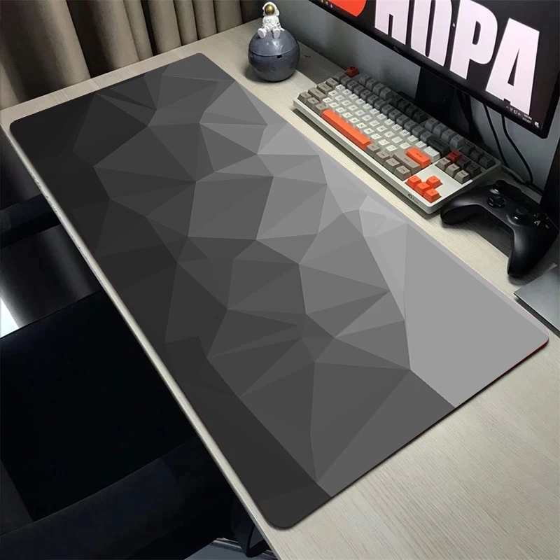 Geometric Original Mouse Pad Gamer Mousepad Pc Gaming Accesorios Desk Mat Computer Keyboard Deskmat Locking Edge Soft Mause Ped