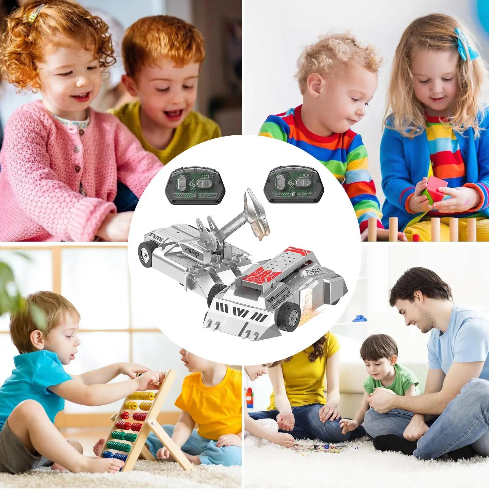 RC Battle Robots 360 Graden Rotatie Flexibele Behandeling Afstandsbediening Speelgoed voor Kinderen Kinderen 4 5 6 7 8 9 10 Meisjes Verjaardagscadeautjes