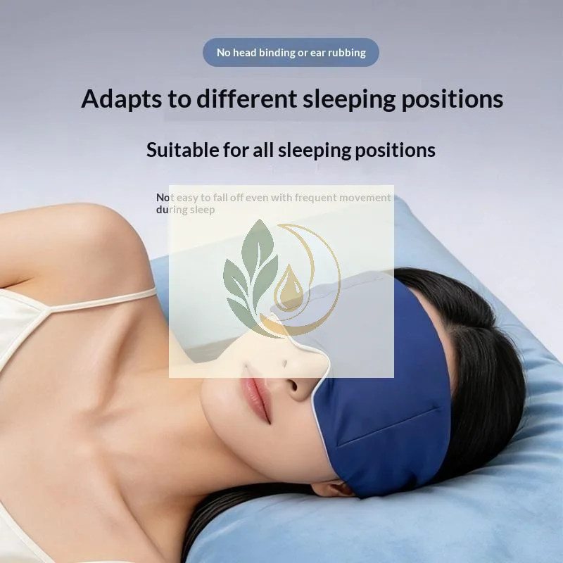Gravity Sleep Eye Mask Relieves Fatigue Double Sided Micro Pressure Ergonomic Design Blackout for Travel Nap Meditation