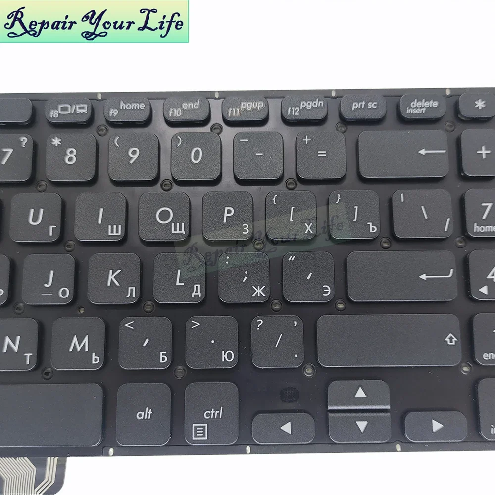 S530 Russian Replacement Keyboards For Asus Vivobook S530FN S530F S530UA S530UF K530FA RUS RU Notebook Keyboard 0KNB0-5111RU00