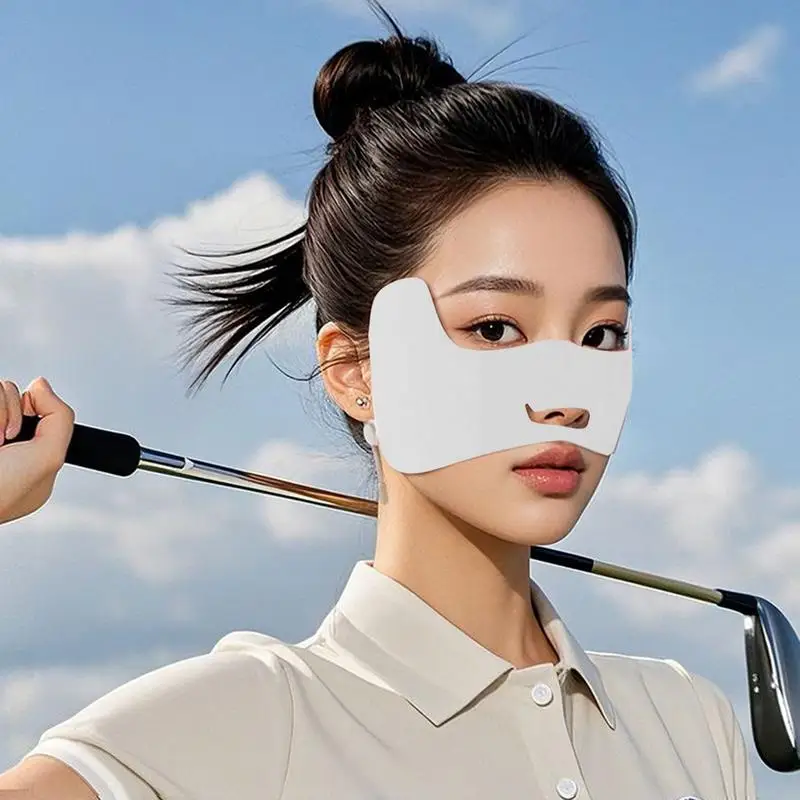 

Golf Sunscreen Patch Sun Protection Soft Facial Sunscreen Patches Outdoor Thin Hydrating Face Cover For Family Friends