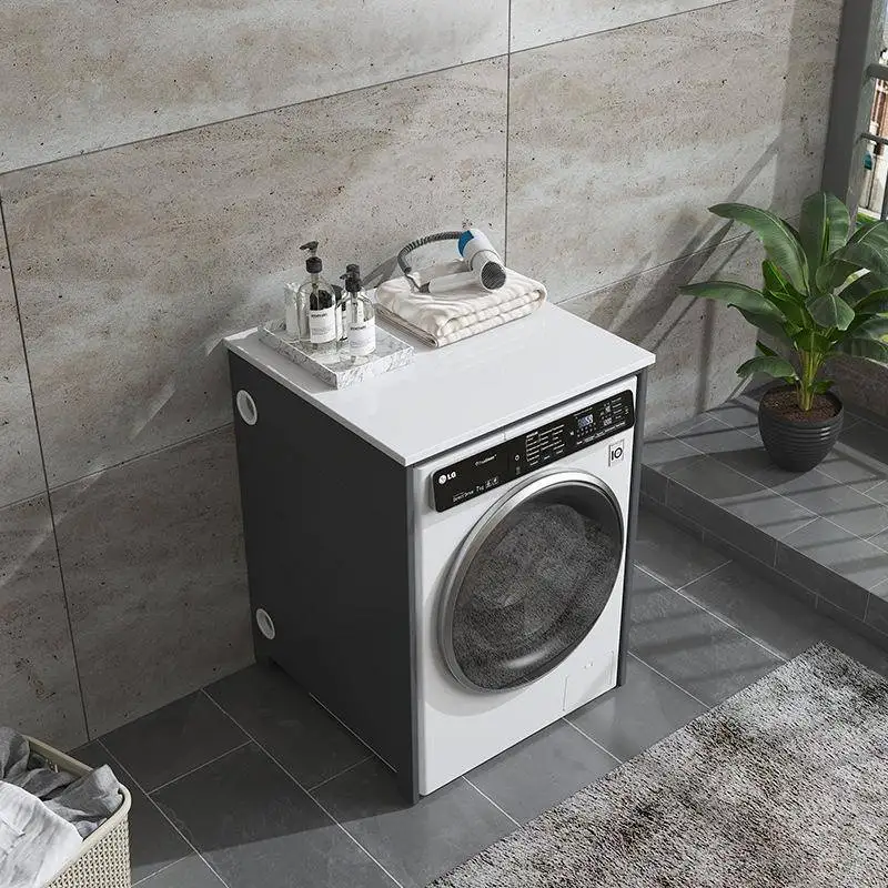 Aluminum washing machine cabinet, separate, storage, protective rack, balcony, laundry cover
