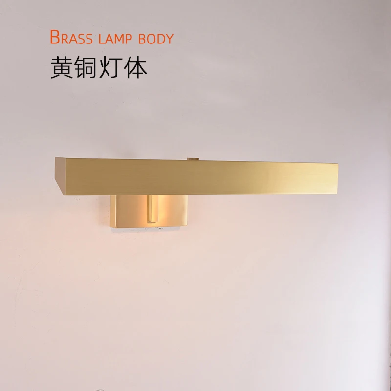 Innovative brass wall light LED light Jewelry window light Shopping mall commodity lighting fixture TV cabinet wall light