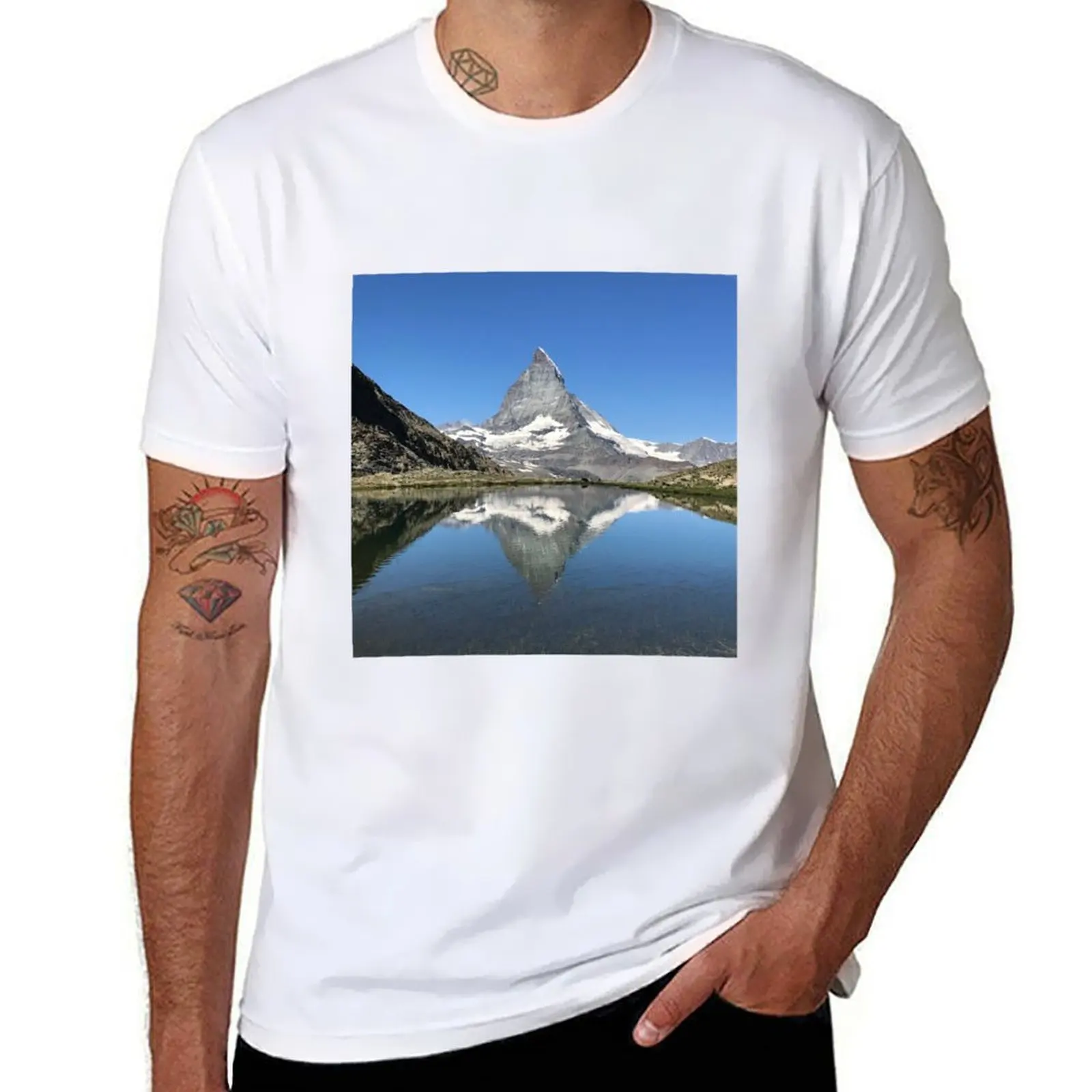 

Matterhorn T-Shirt t shirt man luxury man t shirt graphic T-Shirt