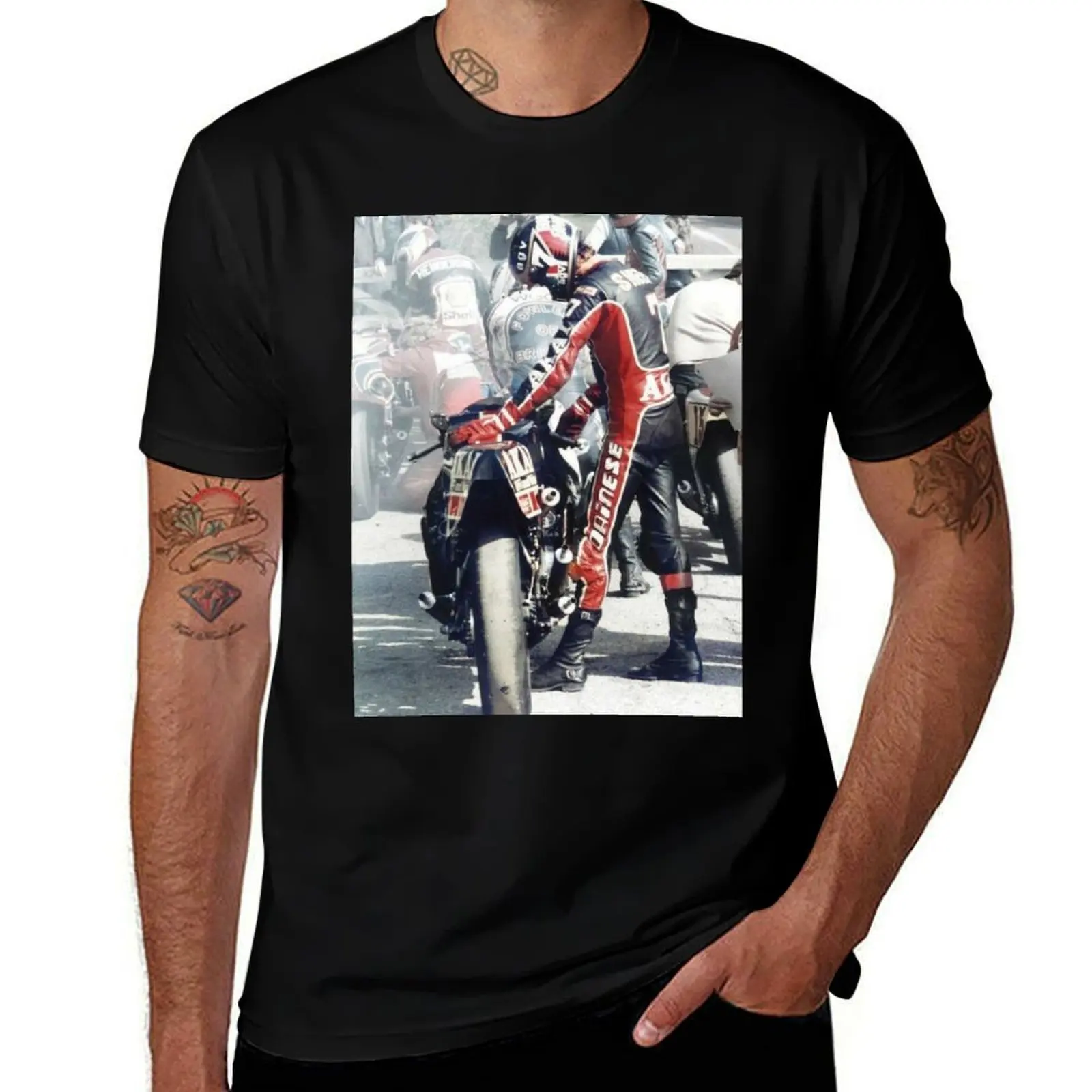 barry sheen T-Shirt Basic All Season Solid T-Shirt