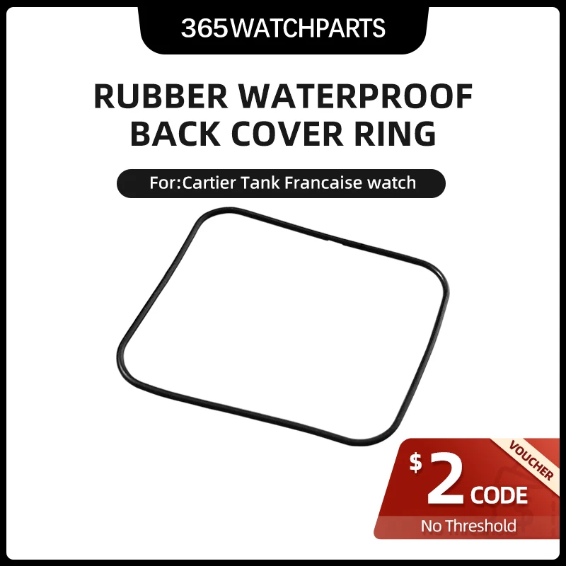 watch-back-bottom-cover-waterproof-ring-rubber-gasket-for-cartier-tank-francaise-watch