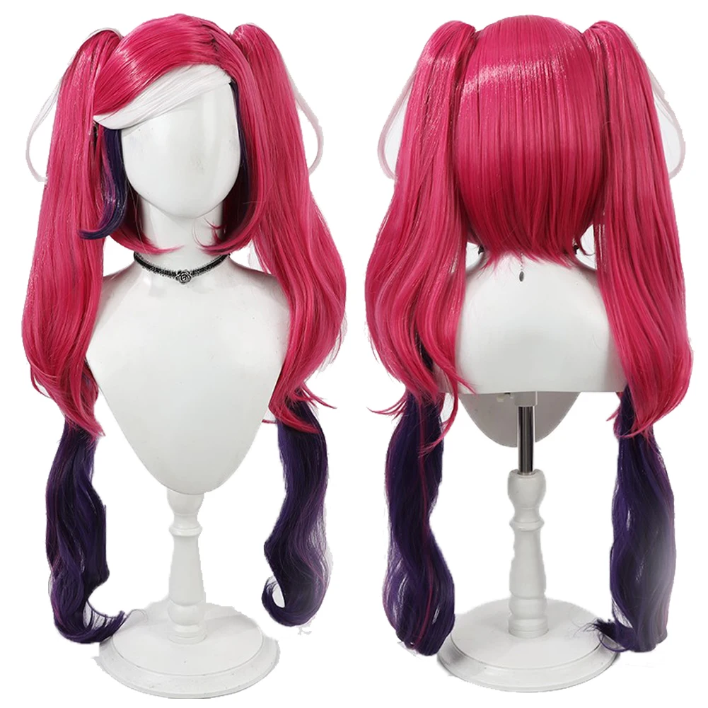 تلفزيون الجحيم نان تأثيري المخملية الباروكات هالوين حفلة لعب الأدوار وتتسابق البدلة اكسسوارات النساء الشعر كرنفال لعب الأدوار زي الدعائم #2