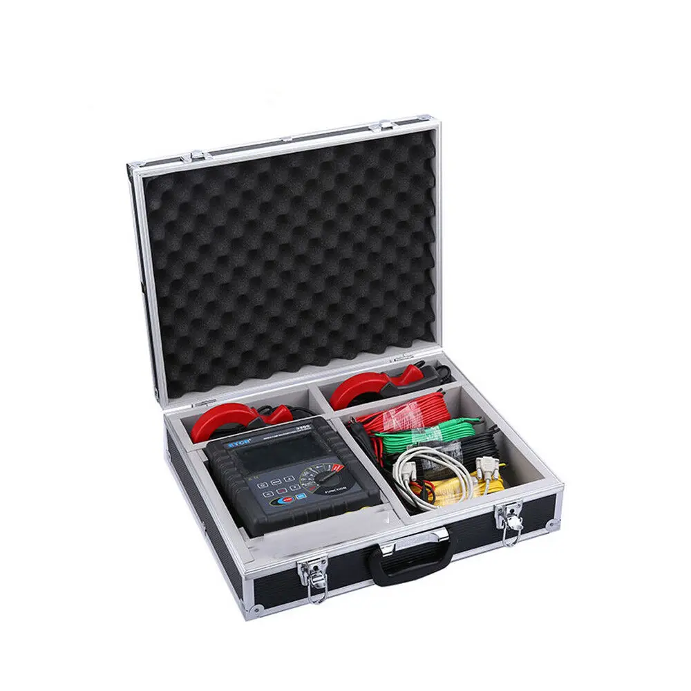 Multifunções Terra Terra Resistência Tester, ETCR3200, Double Clamp Meter