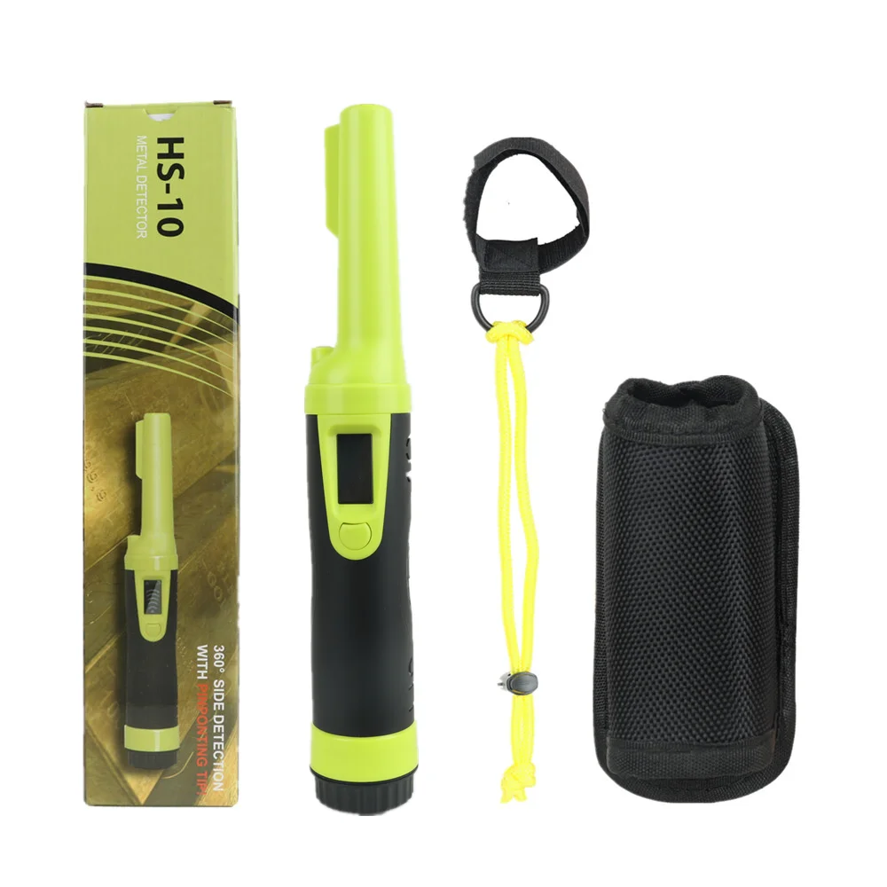 LCD Display Fully Waterproof Pinpointing Metal Detector Pinpointer - (Three Mode) 360°Search Treasure Pinpointing Finder Probe