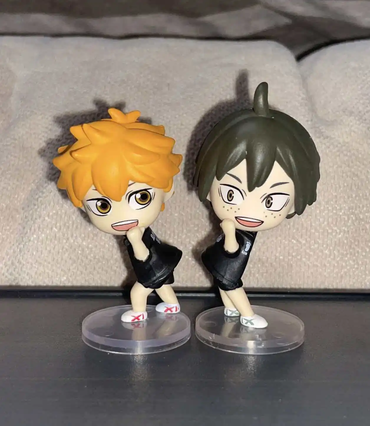 In-Stock Japanese Version Of Volleyball Boys Greeting With A Turn Hinata And Kageyama Looking Back Displaying Team Uniform Figur