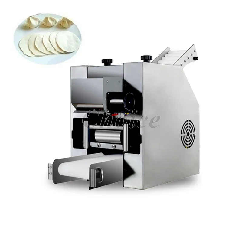 

Mini Automatic Stainless Steel Empanada Samosa Skin Maker 110v 220v Dumpling Skin Press Wrapper Making Machine