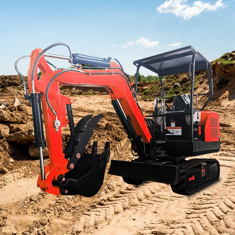 

Customized 2500kg Small Digger Zero Tail Micro Excavator Kubota Engine Micro Mini Digger 2.5 Ton Hydraulic Crawler Mini Excavato