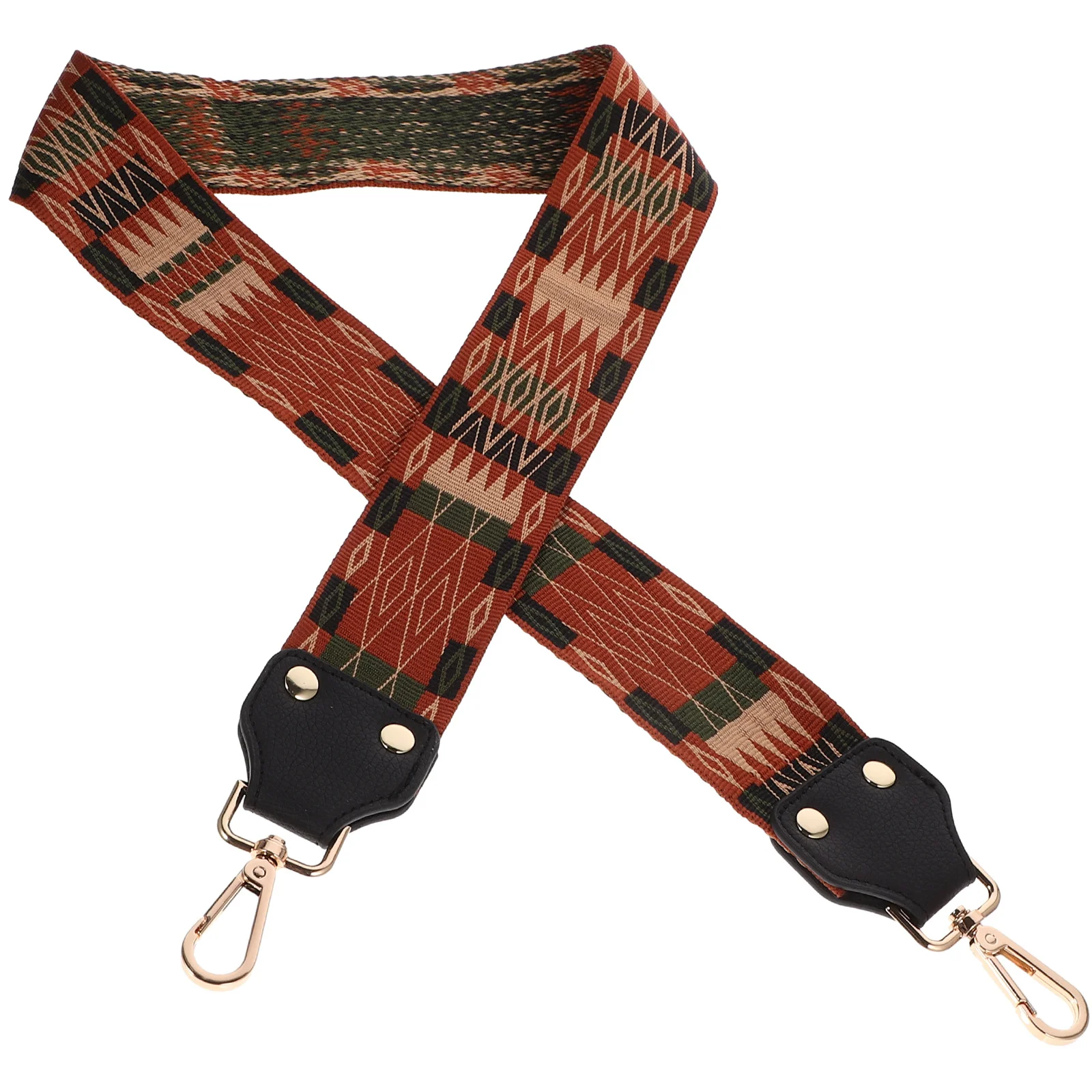 

1Pcs Instrumental Strap Roman Style Embroidery Versatile Guitar Shoulder Strap for Bags Handbags Assorted Color