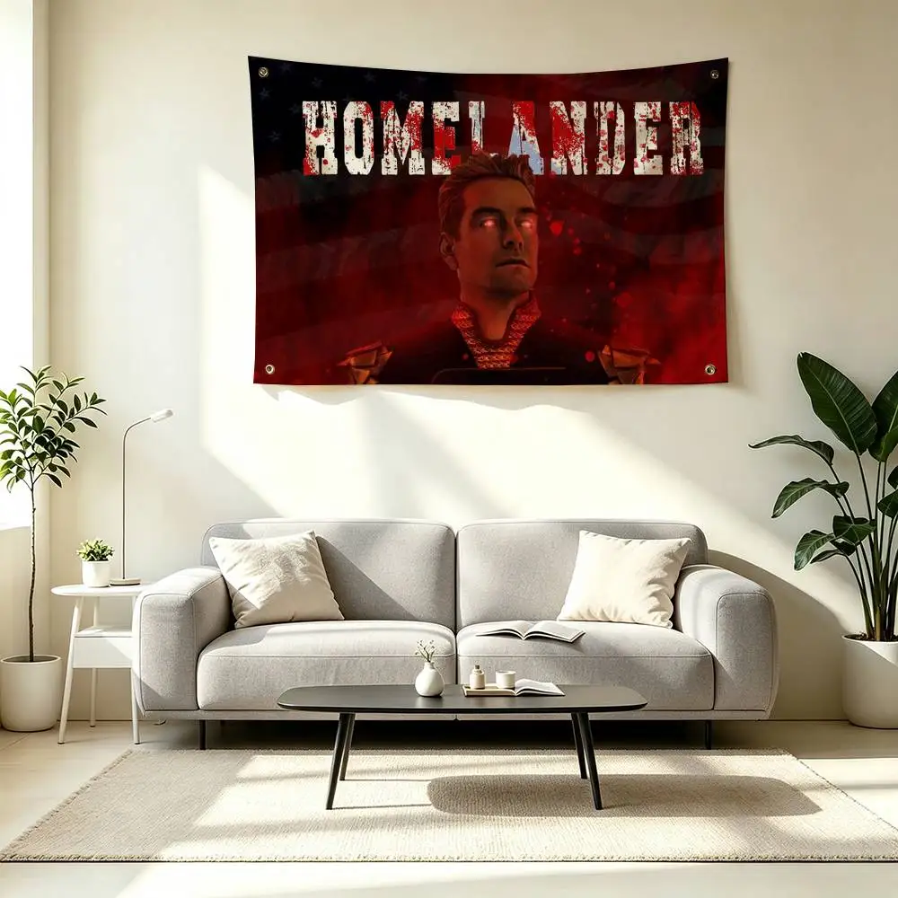 T-The Boys Homelander TV Series Flag Suitable For Party Club Outdoor Interior Wall Decoration Banner Fans Gift
