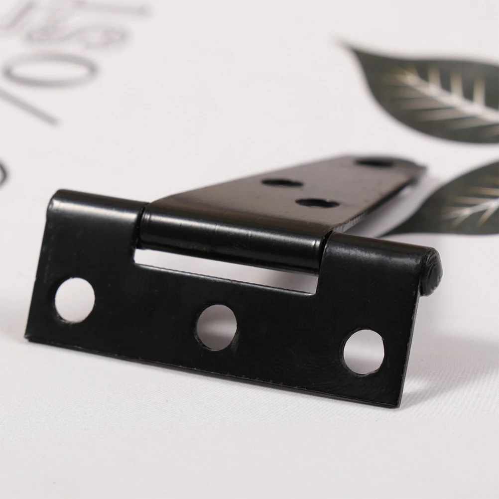 

4pcs T Shape Hinges Cabinet Door Heavy Duty Stainless Steel Folding Furniture Hinge Long Service Life Corrosion