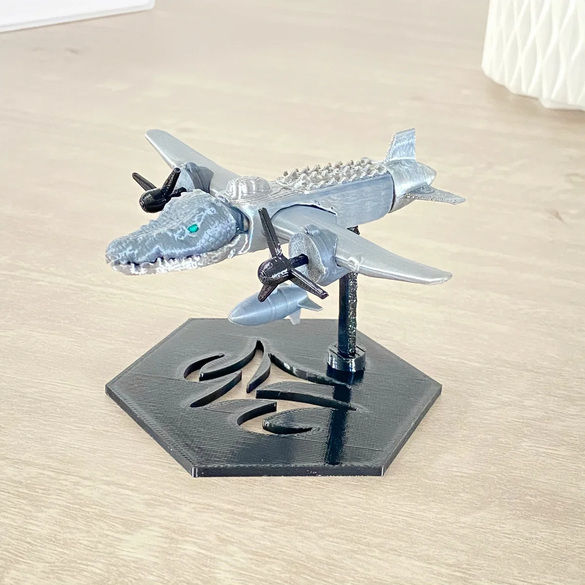 TungTungTungSahur القرش تمثال الشكل Brainrot الشكل سطح المكتب الديكور Tralalero Tralala الشكل زخرفة مضحك دمية ثلاثية الأبعاد الطباعة