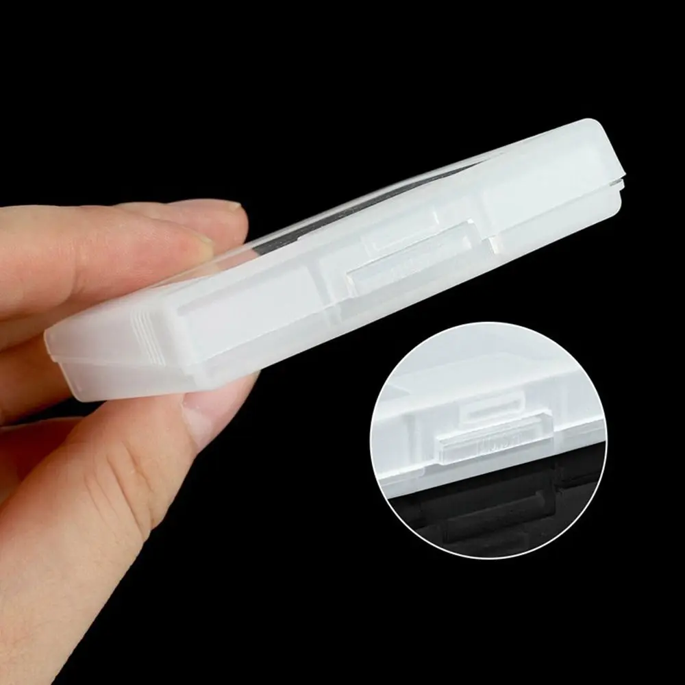 2PCS Plastic Game Cartridge Case Anti-Dust Hard Shell Gaming Card Box Clear Scratch-Resistant for GameBoy Color GB GBC GBP