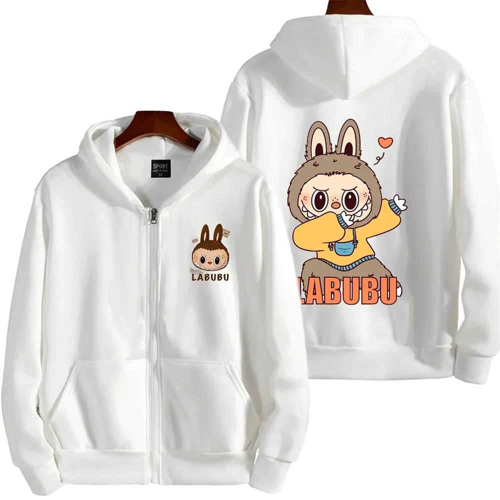 Anime LABUBU Print Hoodies Couple student street sports casual Hoodies