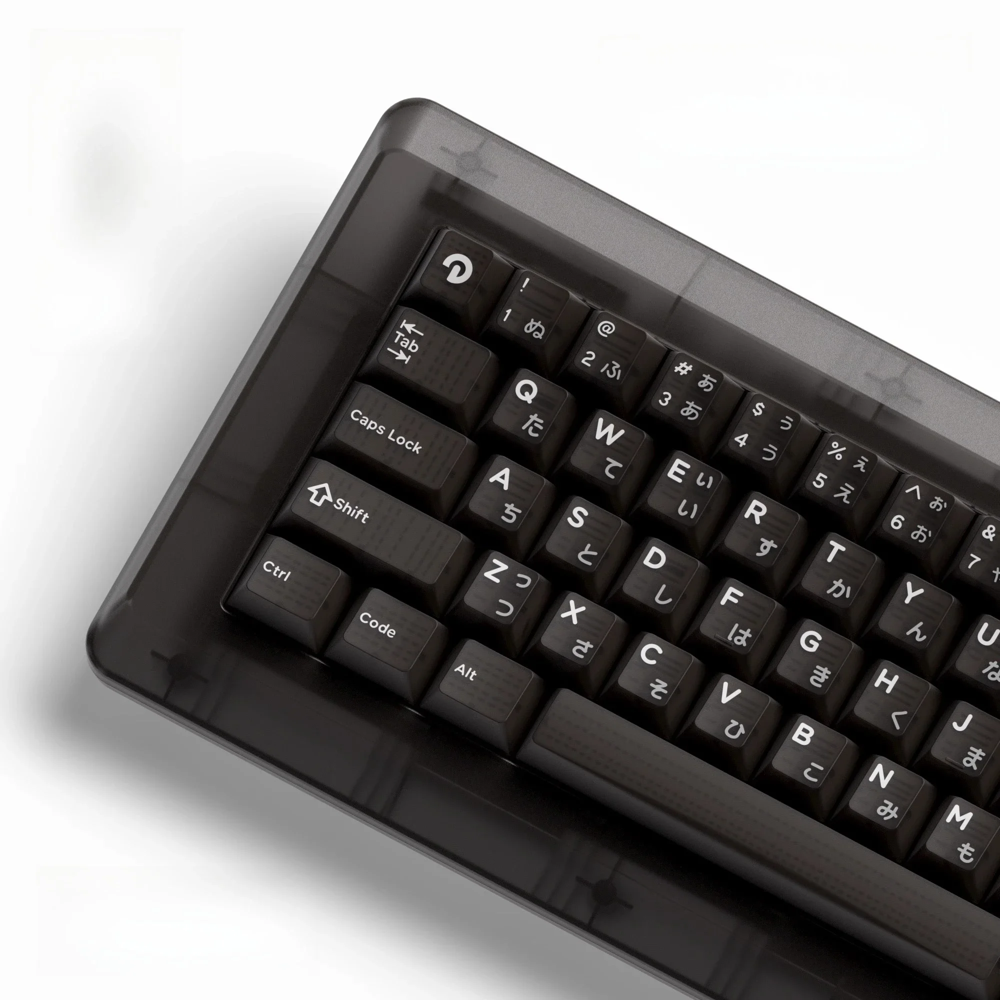 Original factory height, obsidian two-color/three-color molding keycap mechanical keyboard custom DMK