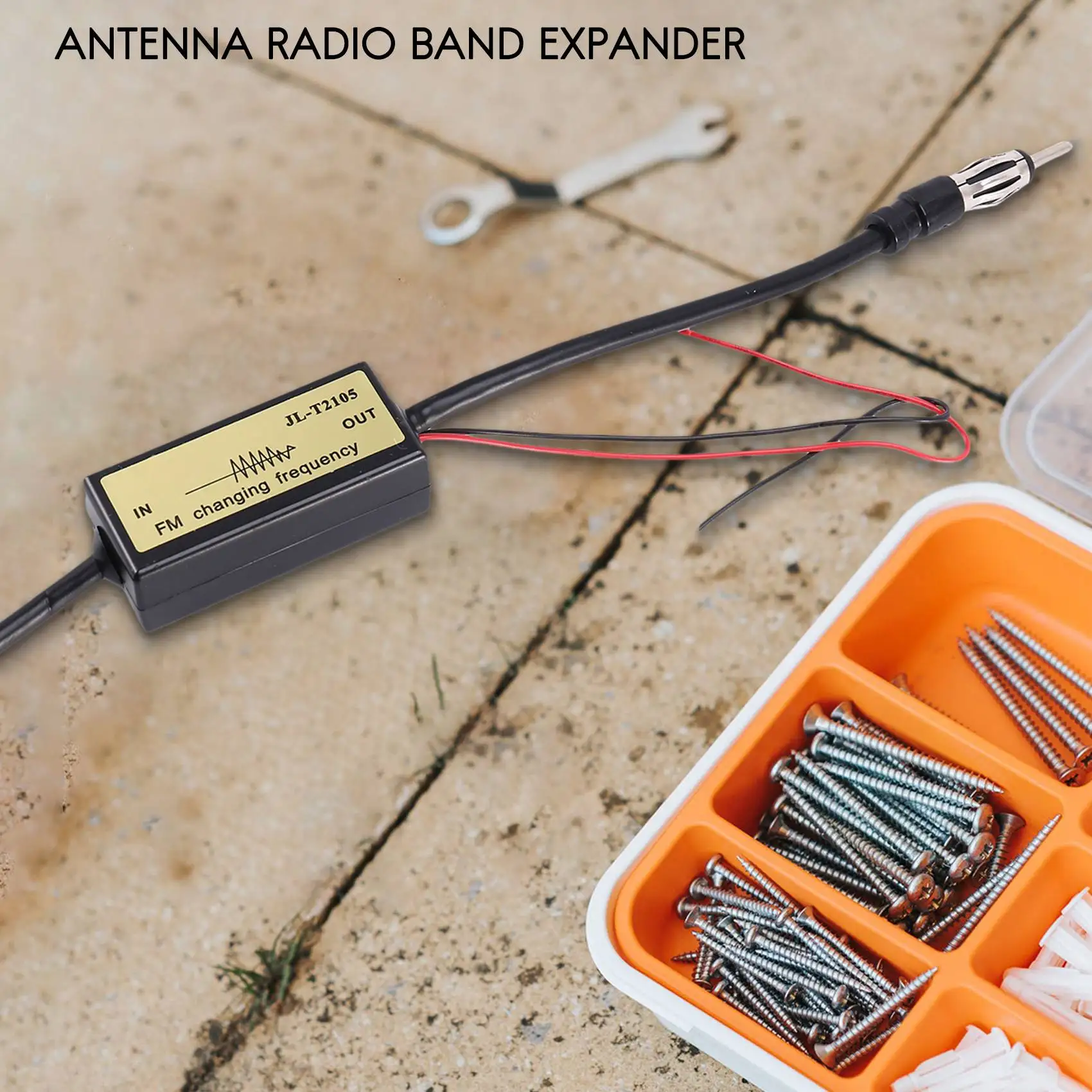 Efficientt-FM Wisselaar Frequentieomvormer Antenne Radio Band Expander voor Japanse auto-accessoire