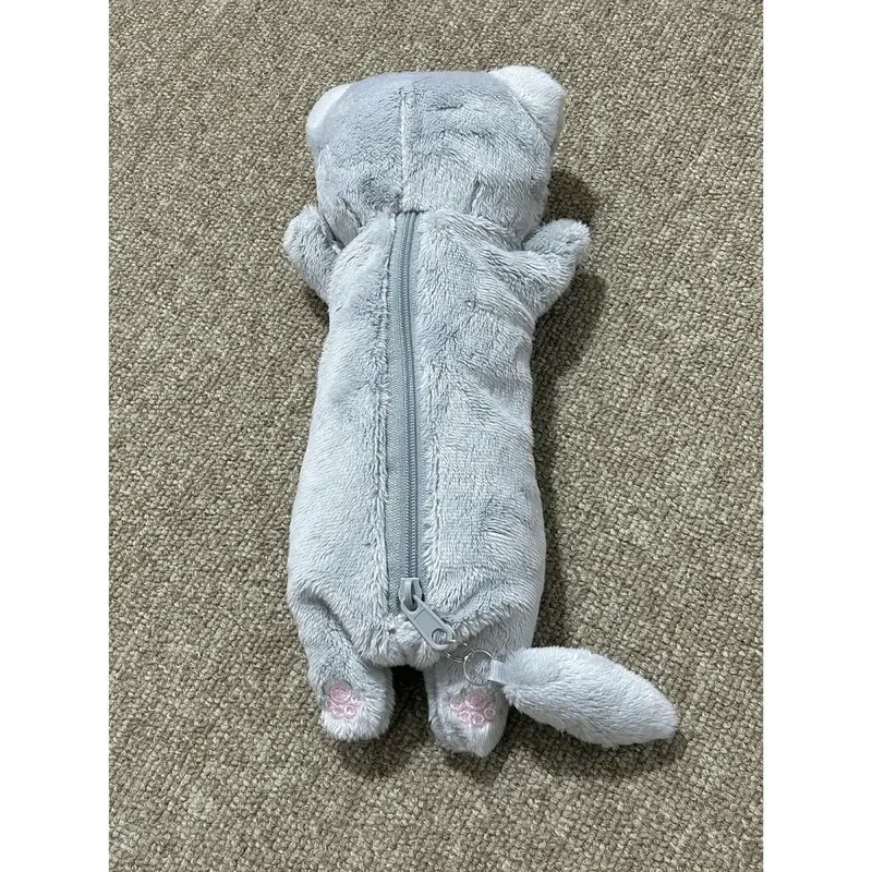 Kawaii Rilakkuma الدب شقيقة القط فستان مقلمة الفتيات قلم رصاص الحقيبة القلم حقيبة الكرتون مقلمة بشكل جذاب للهدايا المدرسية