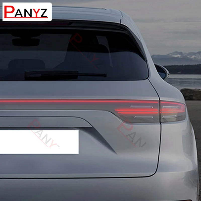 Dla Porsche Cayenne 2019 2020 2011 obecne 958 reflektor samochodowy folia ochronna tylna przezroczysty czarny TPU ochronna