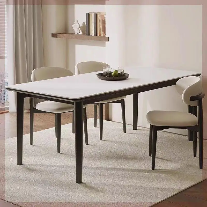 Mesa de cena, muebles para el hogar, mesa de restaurante, cocina, comedor, sala de trabajo, juego de café, centro, mesa moderna de salón alto, ofertas de pesebre