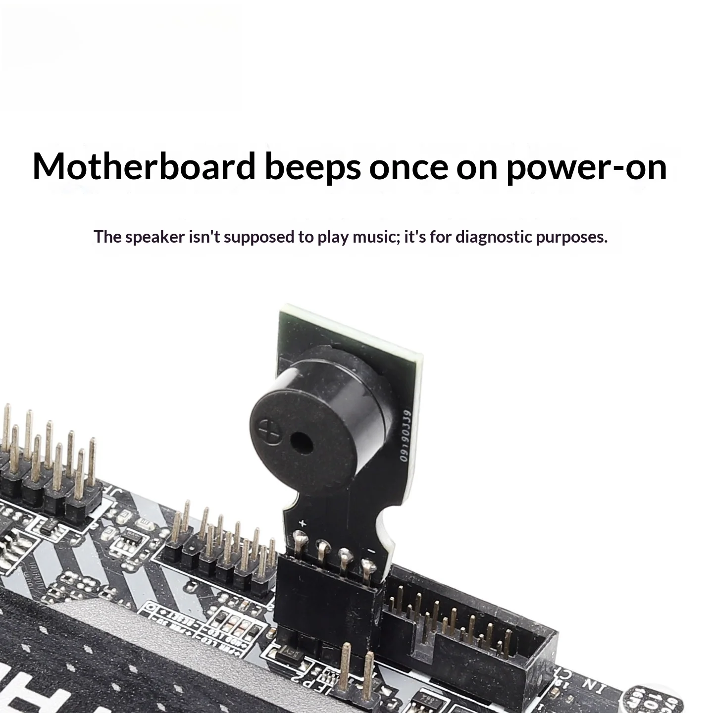 Passive 4-Pin Motherboard Beep Alarm Speaker Computer Fault Identification Speaker Cannot Play Music