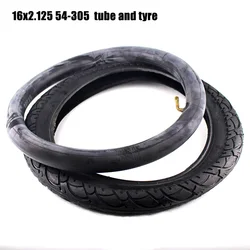 16inch Tire for Gas Electric Scooters and e-Bike 16 X 2.125 / 54-305 Inner Tube Outer Tyre