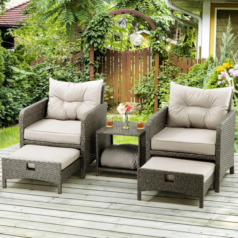 5 Pieces Outdoor Pa… - image