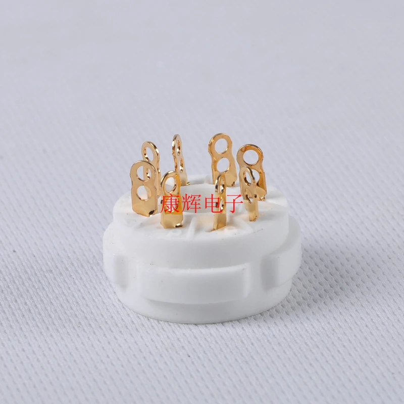 8-pin Socket Gold-plated Feet for 6P3P 6P6P 6n8p 6n9p 5Z3P 5Z2P 6j8p