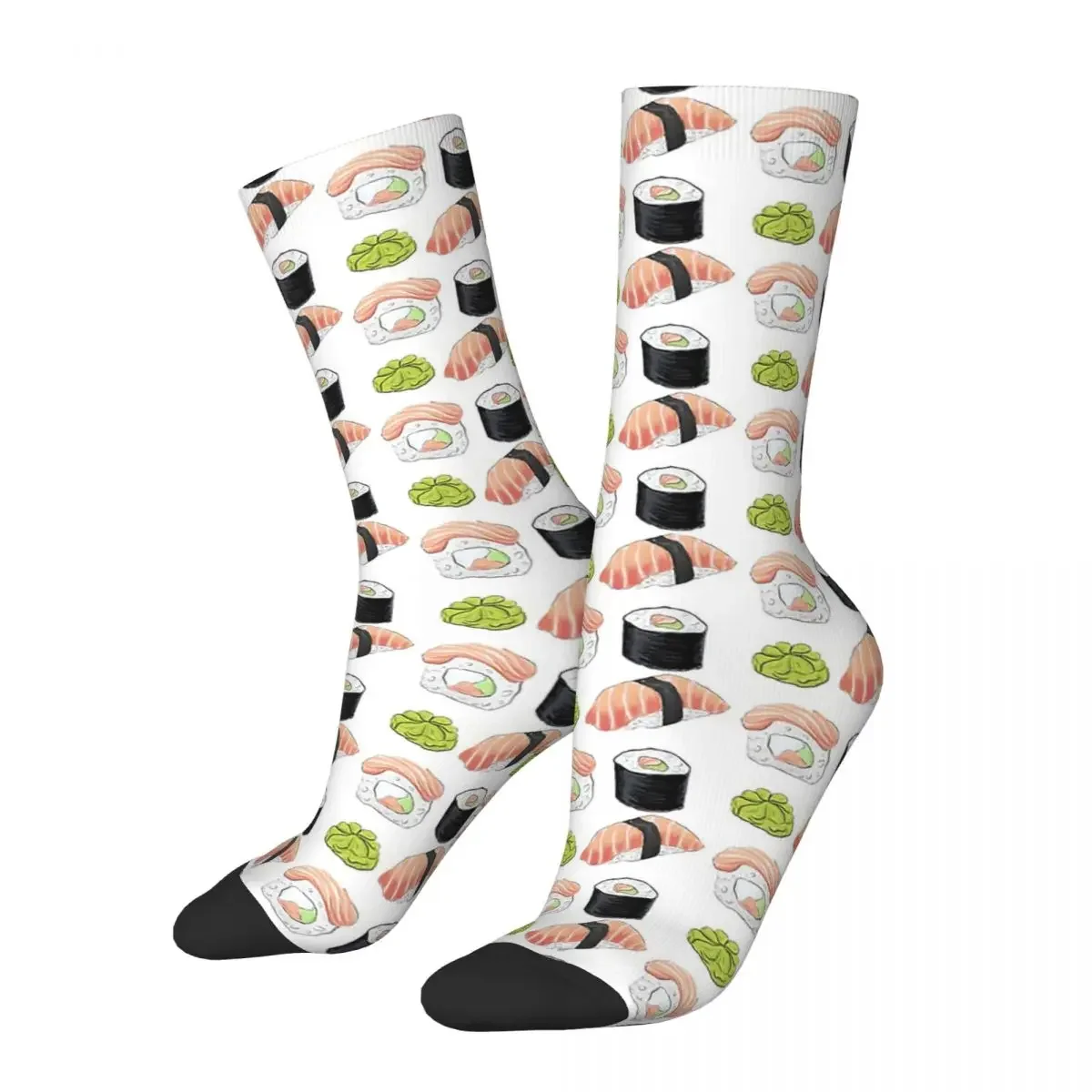 

Sushi Maki Set Socks Harajuku Super Soft Stockings All Season Long Socks Accessories for Man's Woman's Birthday Present