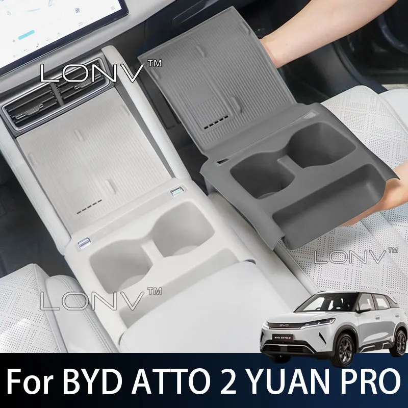 For BYD ATTO 2 YUAN PRO DMI EV 2026 2027 Car Central Control All Inclusive Silicone Pad Waterproof Scratch Resistant Accessories