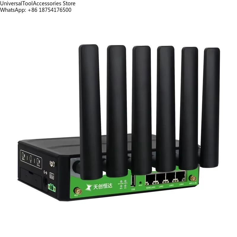 300Pro Industrial Grade Indoor Outdoor Live Broadcast Aggregation Router 7 Network Support Firewall Function for Home Use