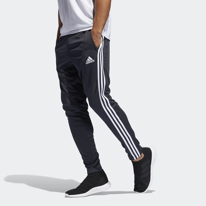 

Adidas оригинальные мужские футбольные тренировочные дышащие модные зауженные спортивные брюки DZ6168