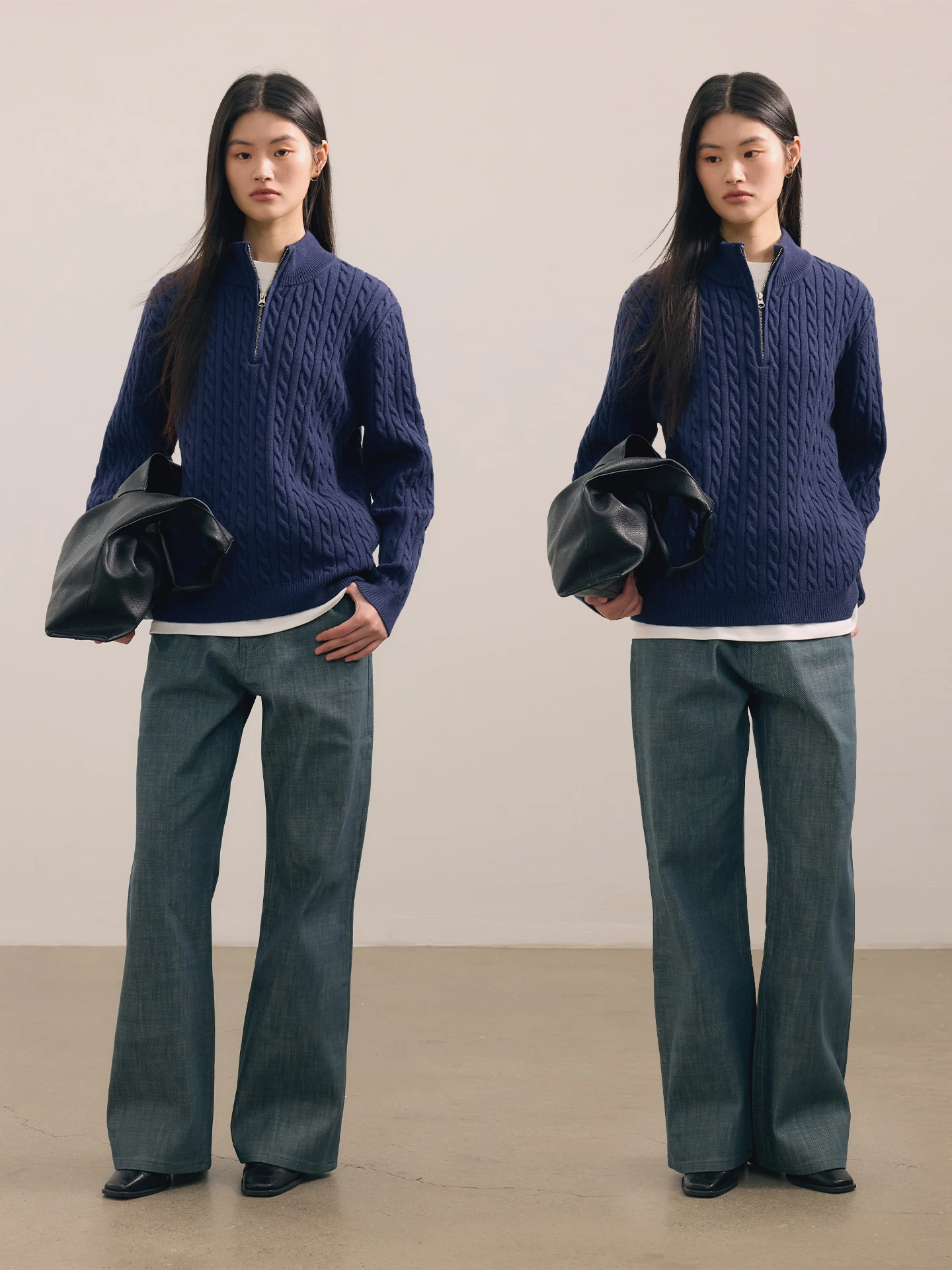 

Original Color Lake een Straight Leg Jeans NO LOGO 202M HIIO LP Men's Casual Cotton Pants Breathable All Seasons
