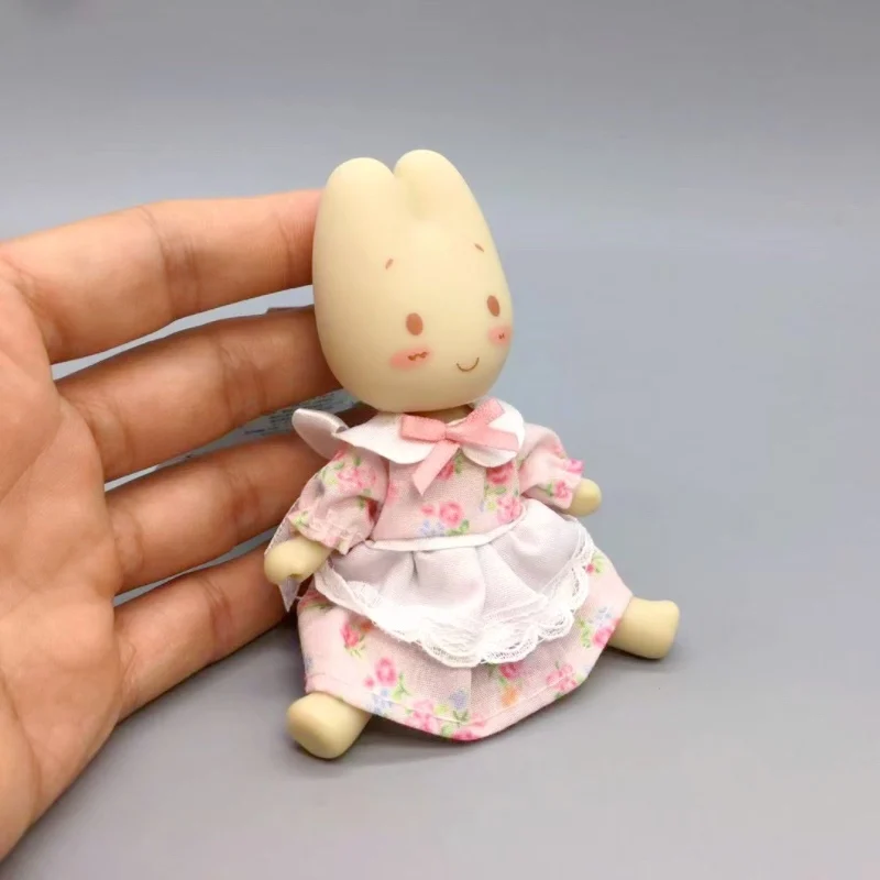Breloczki Sanrio z uroczymi zwierzętami, figurka królika, kawaii, zawieszki z lalką Marroncream, zabawki kolekcjonerskie, dekoracja.