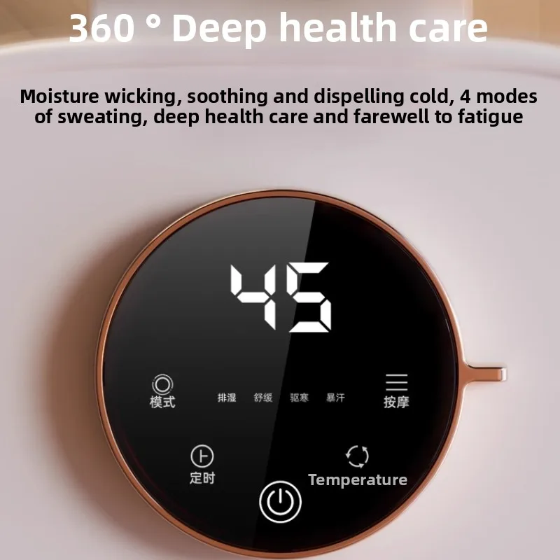 Multi-function Electric Sterilizing Foot Bath Automatic Bath Massage Heated Thermostatic Foot Spa Bath Massager Footbath Machine