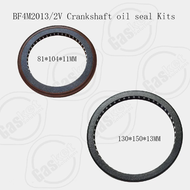 

TCD2013L04/2V BF4M1013 4V D7E MF6M2013 F4L912 F4L914 F4L913 коленчатый вал переднее и заднее масляное уплотнение подходит для набора уплотнений вала двигателя Deutz