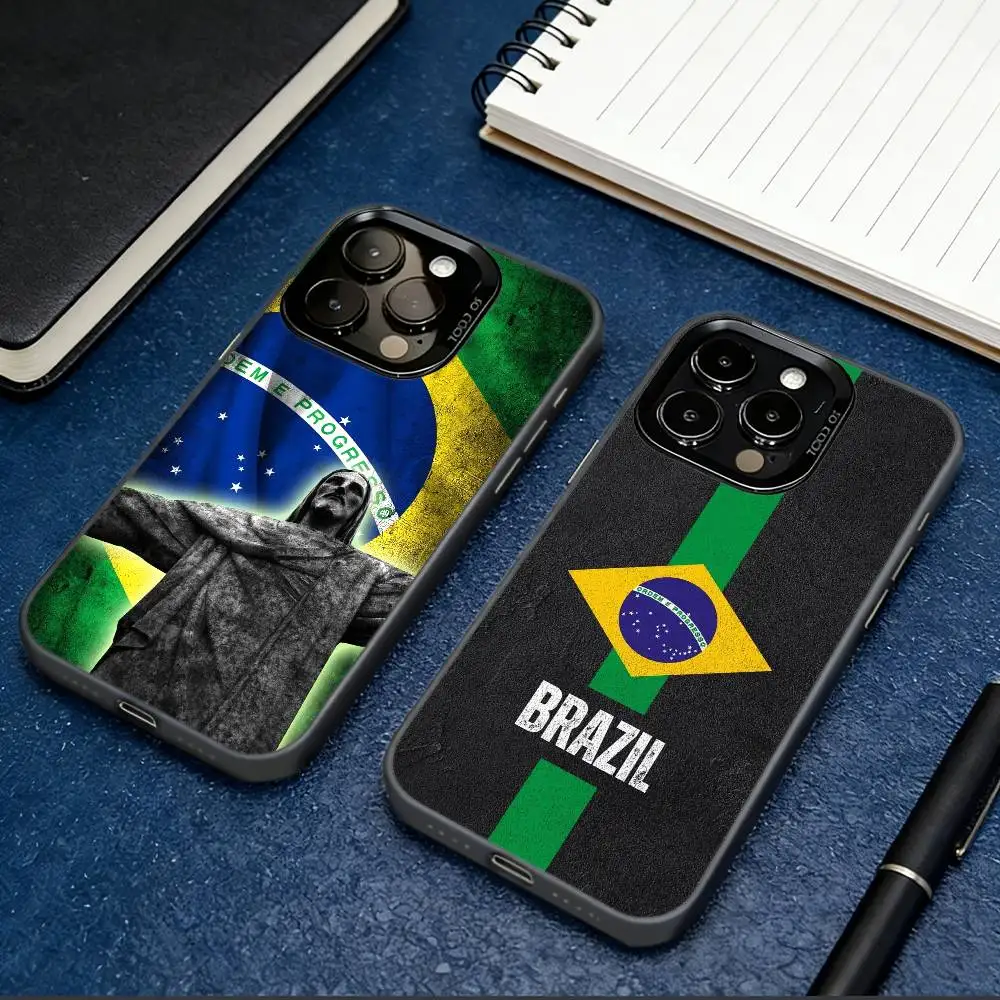 Brazil Flag iPhone Case - Vibrant & Protective