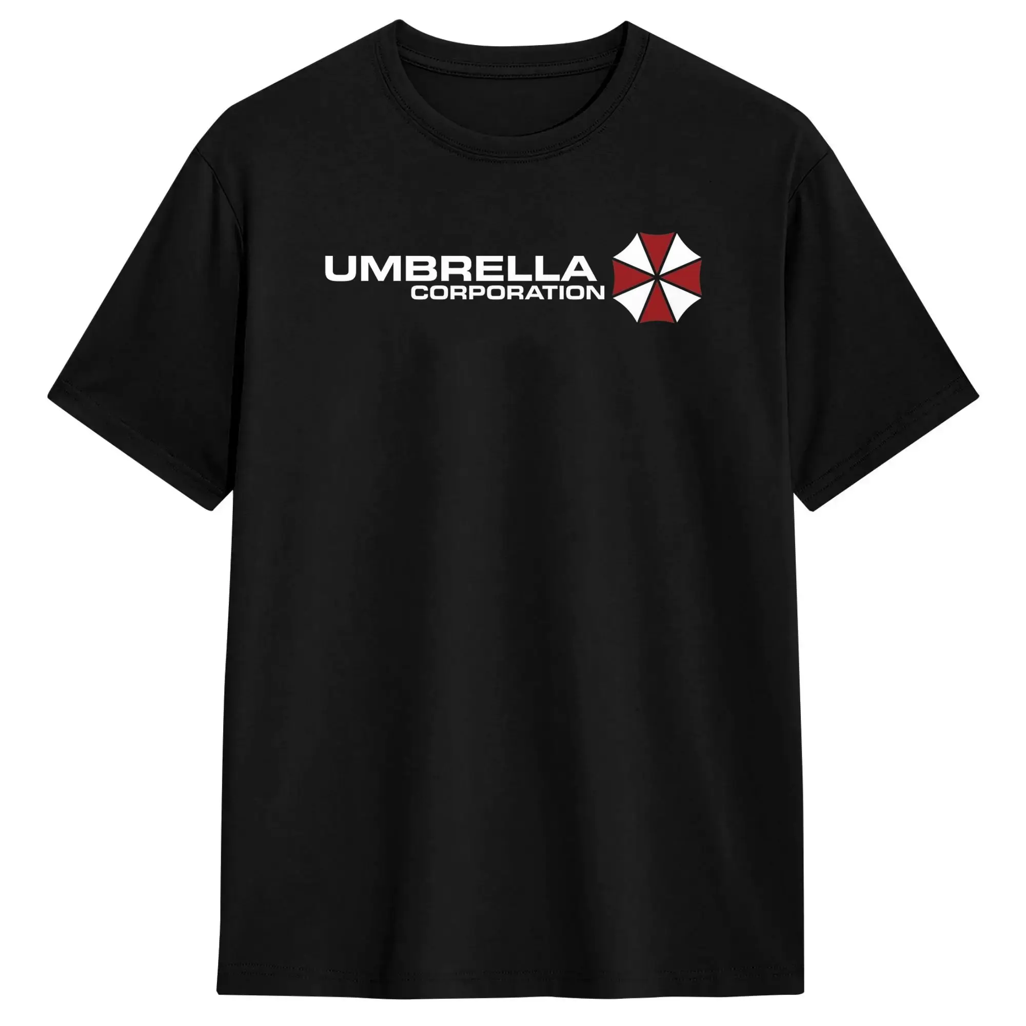 Umbrella Corporation Resident Evil STARS Raccoon T-Shirt Summer  100 Cotton O Neck Top Tees Short-Sleeved Street Style Tops
