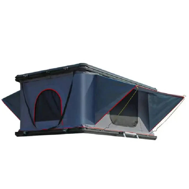 High Quality Automatic Hard Shell Roof Top Tent Waterproof 4-side Pop-up Window For Overland Camping
