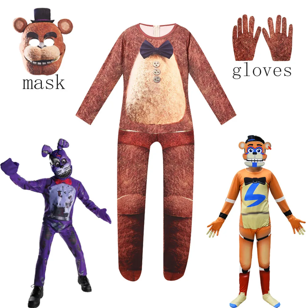Shego Kostümü: Anime Five Nights at Freddy's Kostümü ve Maskesi ile Halloween'de Dikkat Çekin