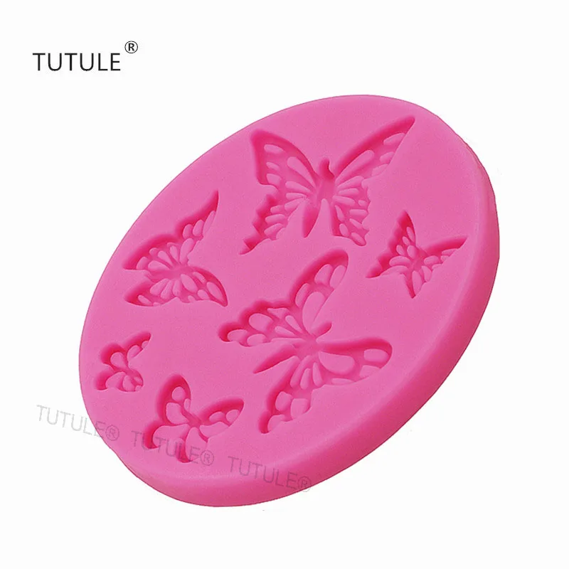 GJ-374 Motyl Silikonowe Formy Flip Formy do Ciasta Narzędzia do Pieczenia Dekoracja Ciast Formy Czekoladowe DIY Formy Kropelkowe — zdjęcie 4