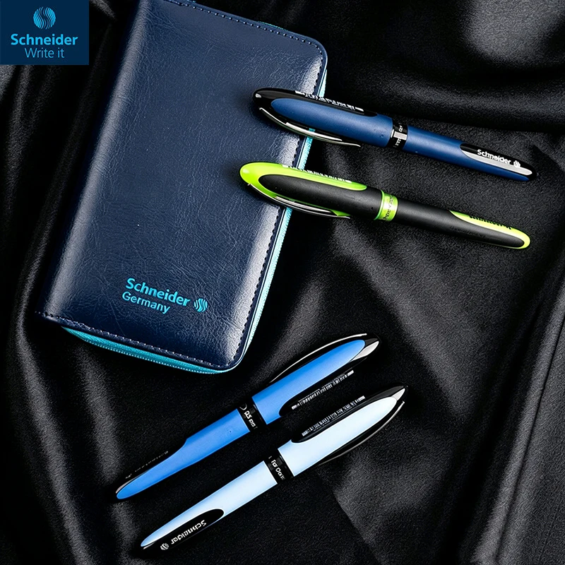 German Schneider Straight Liquid Gel Pen Interstellar Set One Marker Highlighter Ultra Smooth Gift School Office Art Stationery