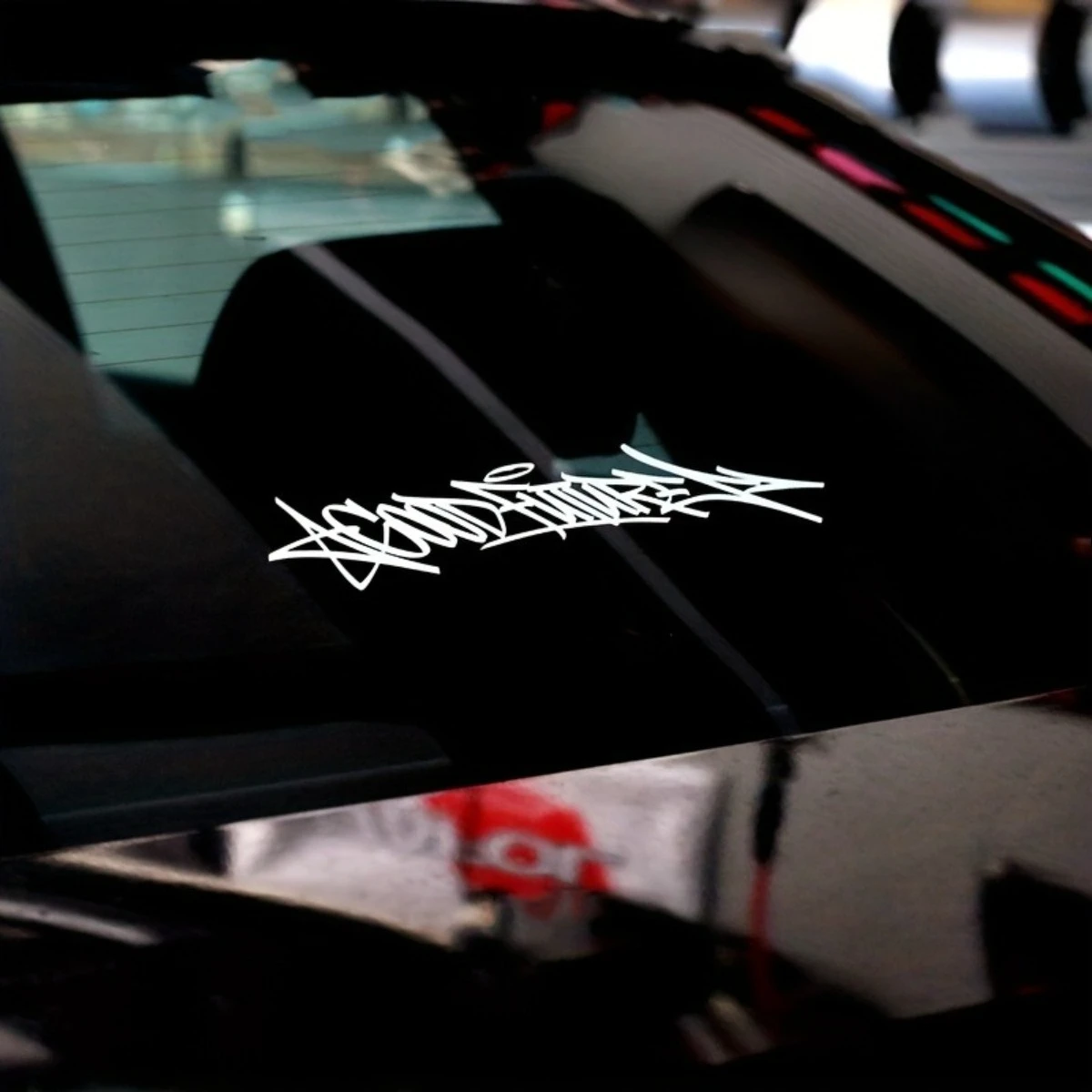1PC Handwritten GOODFUTURE Car Stickers Waterproof for Auto Windshield Window Glass Bumper Motorcycle Self-adhesive Vinyl Decals image 4