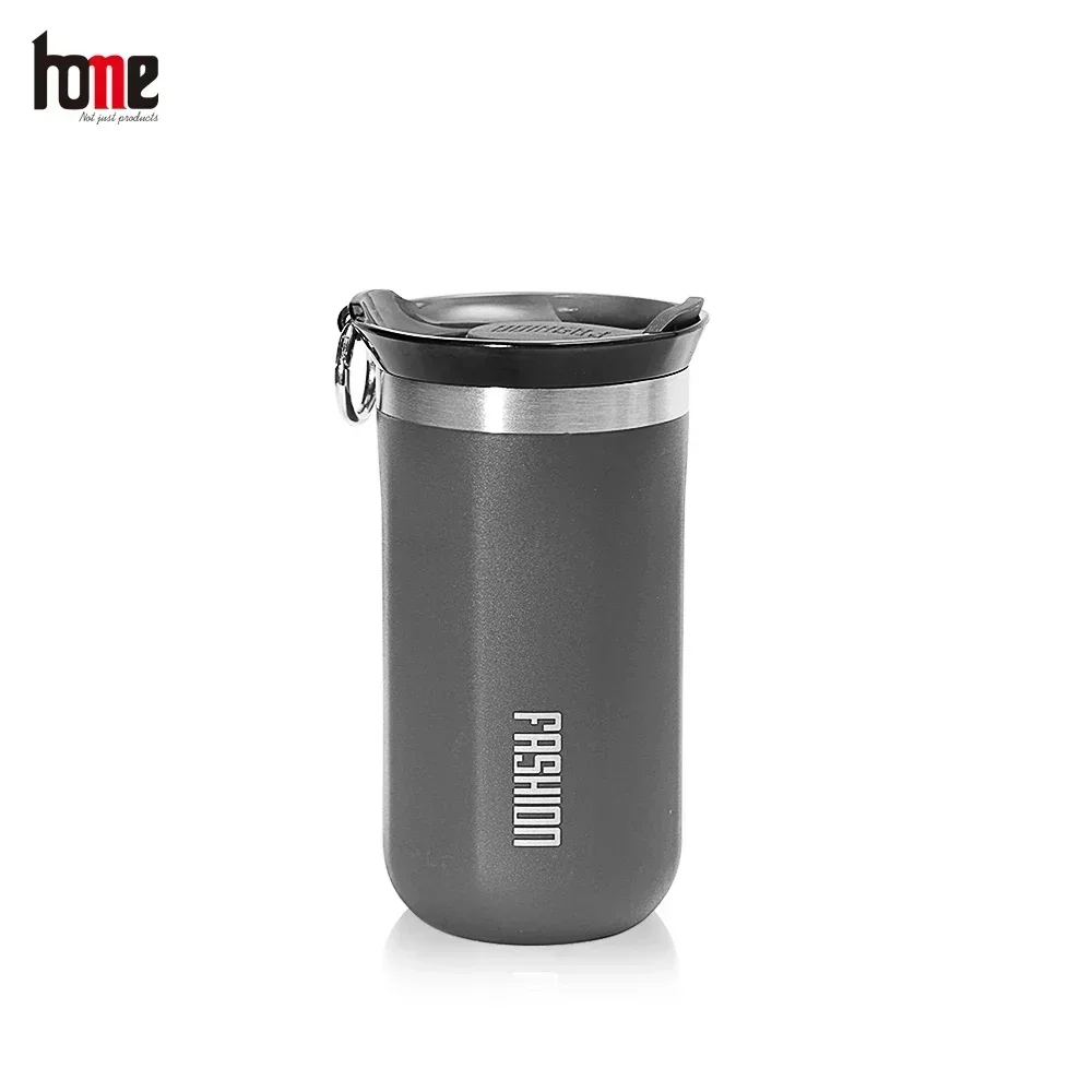 Vacuum Insulated Coffee Mug Cup Thermal Tumbler with Drinking Lid Stainles Steel Thermo Bottle for Hot Drink Travle Vacuum Flask